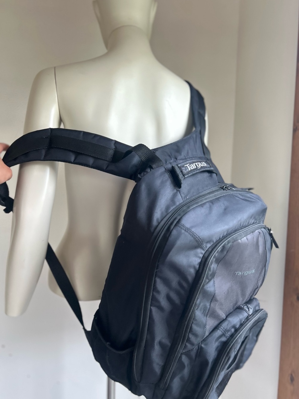 Targus Black Men's laptop travel Backpack